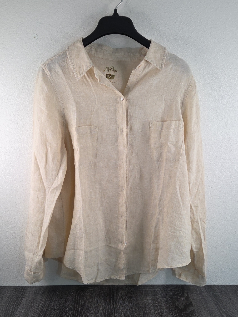 Lilly Pulitzer XXL Resort White 100% Linen
